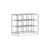 House Doctor - Wine rack - Silver finish / Home and Kitchen