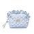 Karen - Small toiletry bag - Blue/White Stripes - Small / Beauty