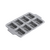KitchenAid - Metal Bakeware Mini Rectangular Cake Pan - Silver / Home and Kitchen
