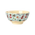 Rice - Melamine Bowl with Blue ABC Print - Blue - Medium - 700 ml / Home and Kitchen