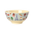 Rice - Melamine Bowl with Blue Kids in Paris Print - Blue - Medium - 700 ml / Home and Kitchen