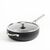 KitchenAid - Forged Hardened Aluminium Skillet with Lid + Helper Handle - Black - 28 cm / Home and Kitchen