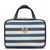 Gillian Jones - Organizer Cosmetic bag w. hangup function - Dark blue/white stripes / Beauty Accessories Woman Care