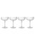 Luigi Bormioli - Optica Champagne bowl 30 cl 4 pcs. / Home and Kitchen Κουζίνα Σπίτι & Κουζίνα