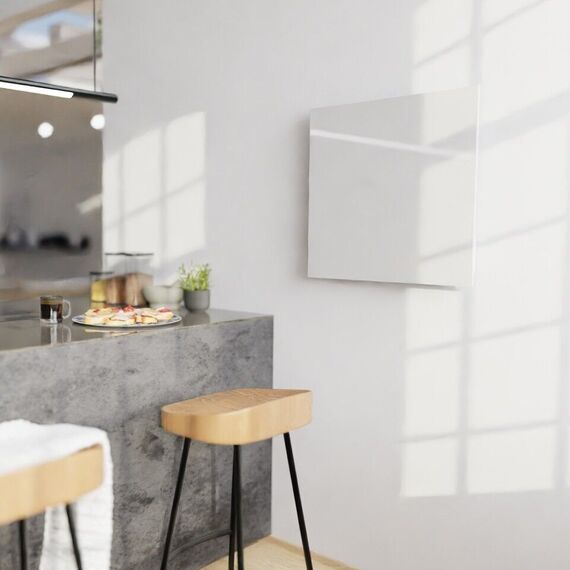 Hombli - Smart IR Glass Heatpanel 400W, White / Home and Kitchen Συσκευές Σπίτι & Κουζίνα