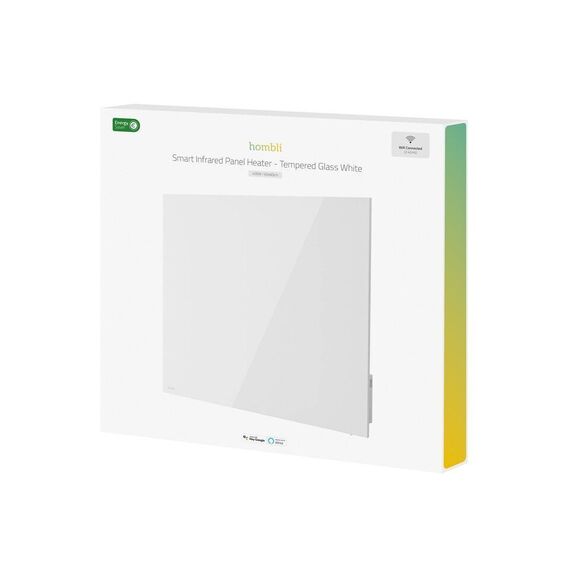 Hombli - Smart IR Glass Heatpanel 400W, White / Home and Kitchen Συσκευές Σπίτι & Κουζίνα