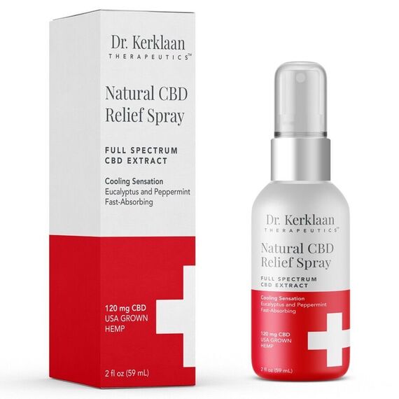 Dr. Kerklaan - Natural CBD Relief Spray 59 ml / Beauty Προϊόντα Ευεξίας Προσωπική Φροντίδα