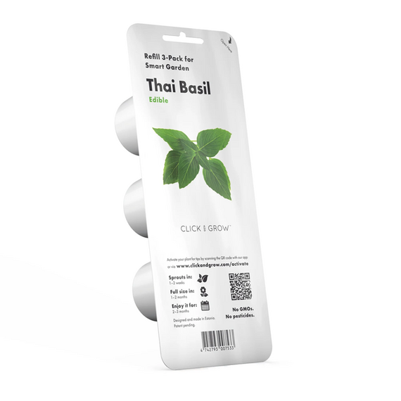 Click and Grow - Smart Garden Refill 3-pack Thai Basil / Home and Kitchen Indoor Garden Home & Kitchen