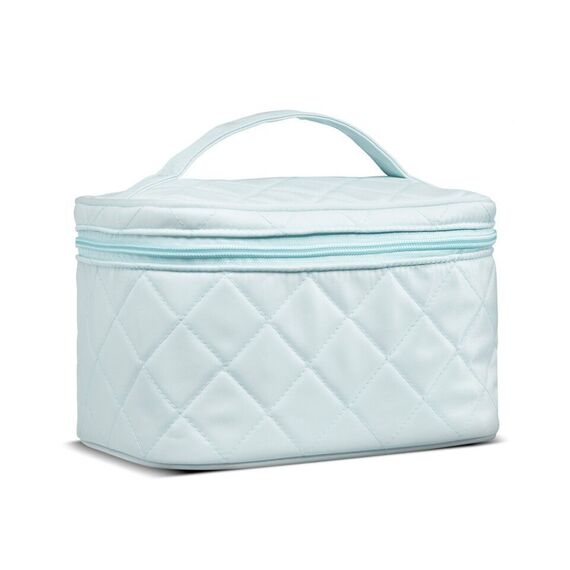 Gillian Jones - Beauty Box in quilted nylon Blue / Beauty Tools & Accessories Makeup