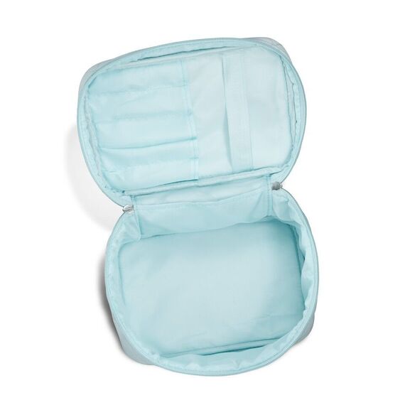 Gillian Jones - Beauty Box in quilted nylon Blue / Beauty Tools & Accessories Makeup