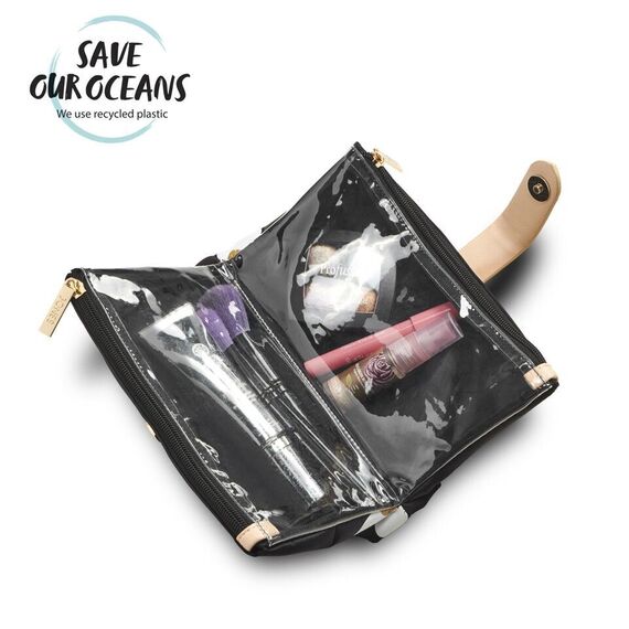 Gillian Jones - THE WEEKENDERMakeup Bag in Daisy Print / Beauty Tools & Accessories Makeup