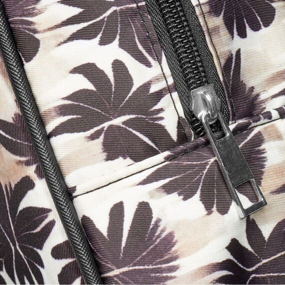 Gillian Jones - 3-piece cosmetic bag set - Palm print / Beauty Tools & Accessories Makeup