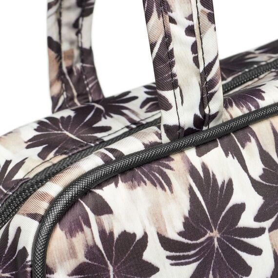 Gillian Jones - 3-piece cosmetic bag set - Palm print / Beauty Tools & Accessories Makeup