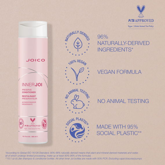 Joico - INNERJOI Preserve Color Conditioner 300 ml / Beauty Conditioners Περιποίηση Μαλλιών