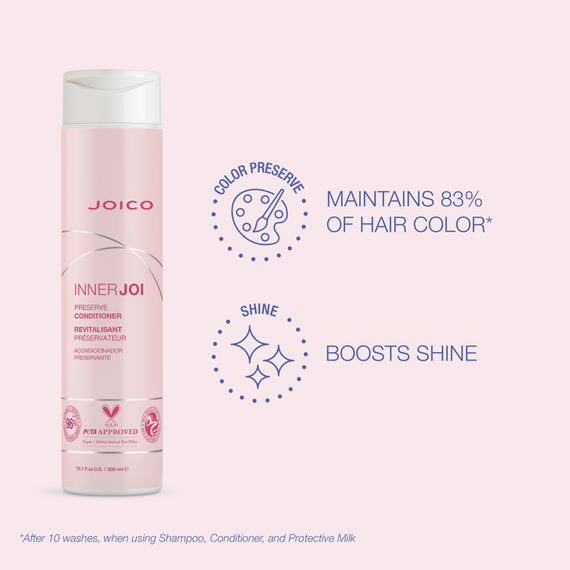 Joico - INNERJOI Preserve Color Conditioner 300 ml / Beauty Conditioners Περιποίηση Μαλλιών