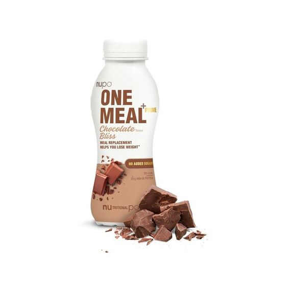 Nupo - One Meal +Prime Shake Chocolate Bliss 12 x 330 ml / Health and Personal Care Δίαιτα & Διατροφή Προσωπική Φροντίδα