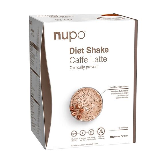 Nupo - Diet Shake  Caffe Latte 12 Servings / Health and Personal Care Δίαιτα & Διατροφή Προσωπική Φροντίδα