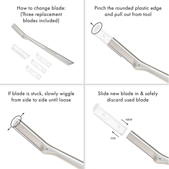 Tweezerman - Facial Razor / Beauty Tools & Accessories Makeup