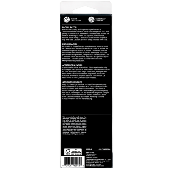 Tweezerman - Facial Razor / Beauty Tools & Accessories Makeup