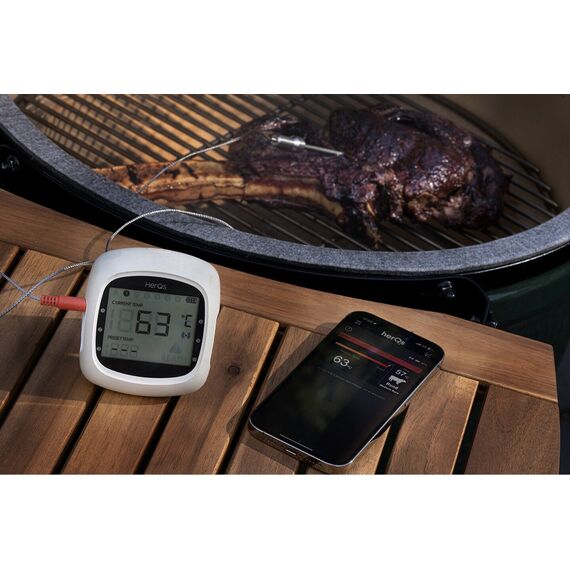 HerQs - EasyBBQ - Wireless Grill Thermometer / Home and Kitchen Κουζίνα Σπίτι & Κουζίνα