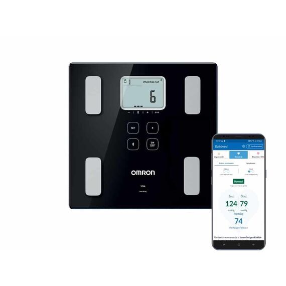 OMRON - VIVA Smart Analytical Balance Scale - Black / Home and Kitchen Συσκευές Σπίτι & Κουζίνα