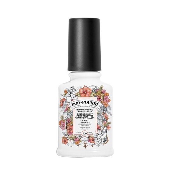 Poo~Pourri - Tropical Hibiscus Toilet Spray 59 ml / Home and Kitchen Καθαρισμός Σπίτι & Κουζίνα