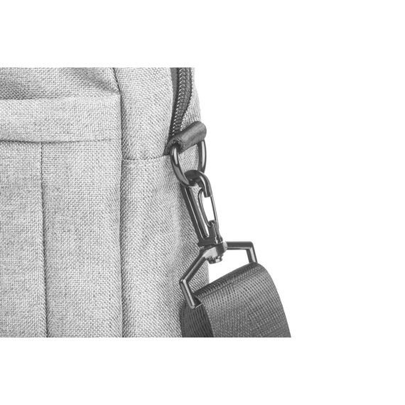 NATEC Mustela notebook case 39.6 cm (15.6") Messenger case Grey Τσάντες Laptop Βαλίτσες & Τσάντες