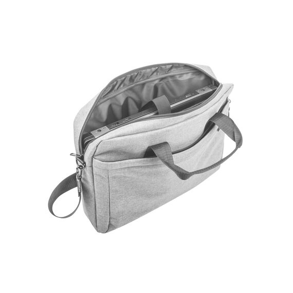 NATEC Mustela notebook case 39.6 cm (15.6") Messenger case Grey Τσάντες Laptop Βαλίτσες & Τσάντες
