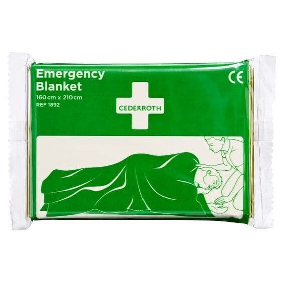 Cederroth - Rescue blanket 210 x 160cm / Health and Personal Care Είδη πρώτης ανάγκης Προσωπική Φροντίδα