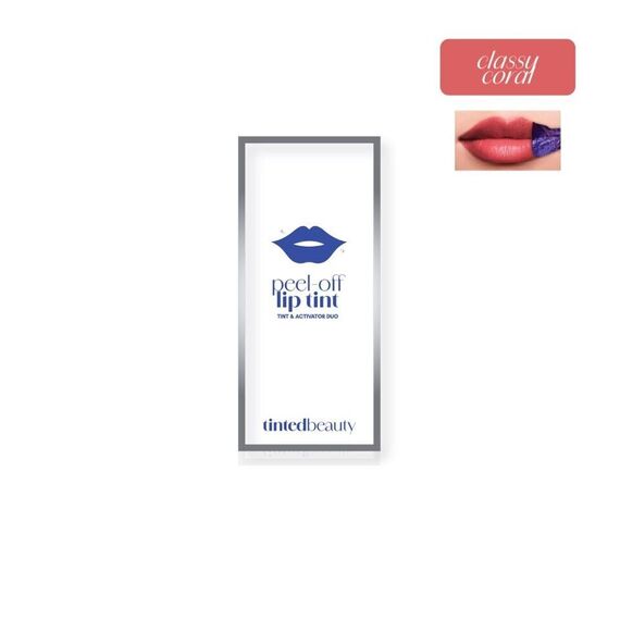 Tinted Beauty - Peel & Reveal Lip Tint Classy Coral / Beauty Χείλη Μακιγιάζ