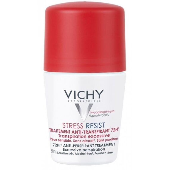 Vichy - Deo Roll-on Stress Resist 72h 50 ml / Beauty Ανδρικά Αποσμητικά Ανδρική Περιποίηση