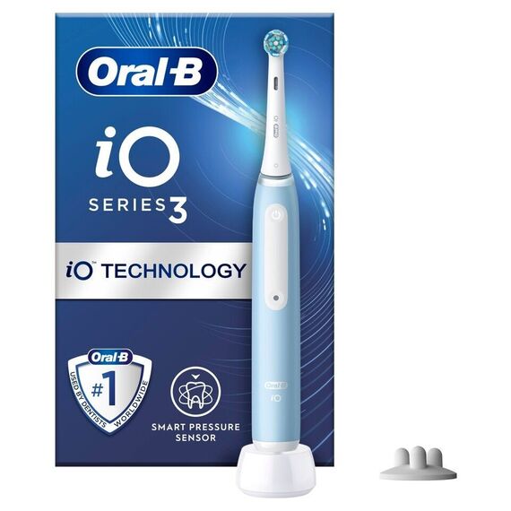 Oral-B - iO3S Ice Blue Electric Toothbrush / Health and Personal Care Υγιεινή Στόματος Προσωπική Φροντίδα