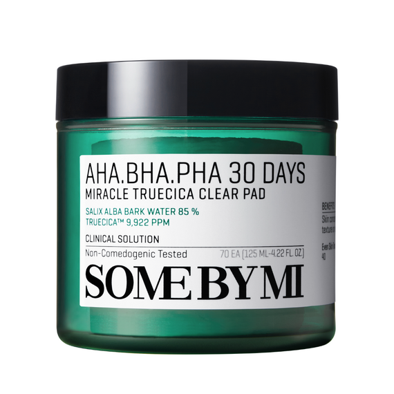 Some By Mi - AHA BHA PHA 30 Days Miracle Truecica Clear Pad - 70 pads / Beauty Πρόσωπο Περιποίηση Προσώπου