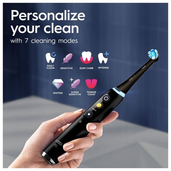 Oral-B - iO9S Black Onyx Electric Toothbrush / Health and Personal Care Υγιεινή Στόματος Προσωπική Φροντίδα