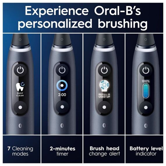 Oral-B - iO9S Black Onyx Electric Toothbrush / Health and Personal Care Υγιεινή Στόματος Προσωπική Φροντίδα