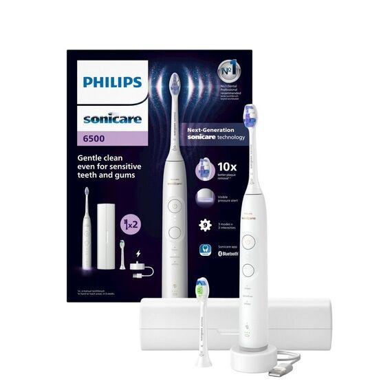 Philips - Sonicare White Electric Toothbrush Series 6500 HX7410/02 / Health and Personal Care Υγιεινή Στόματος Προσωπική Φροντίδα