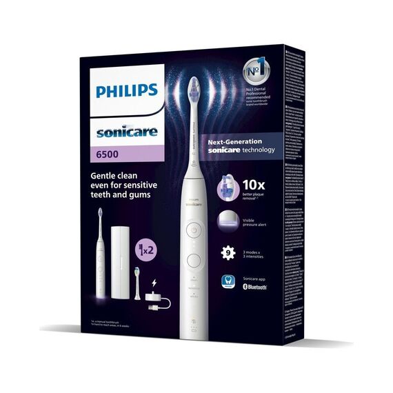 Philips - Sonicare White Electric Toothbrush Series 6500 HX7410/02 / Health and Personal Care Υγιεινή Στόματος Προσωπική Φροντίδα