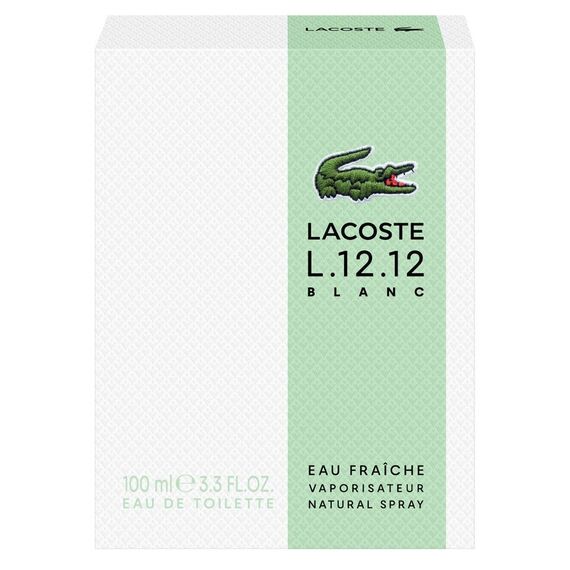 Lacoste - L.12.12 Blanc Eau Fraiche EDT 100 ml / Beauty For Men Man Care