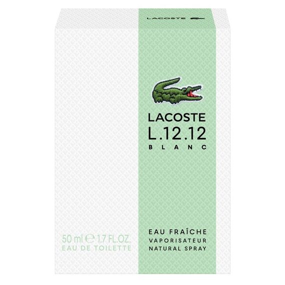 Lacoste - L.12.12 Blanc Eau Fraiche EDT 50 ml / Beauty For Men Man Care