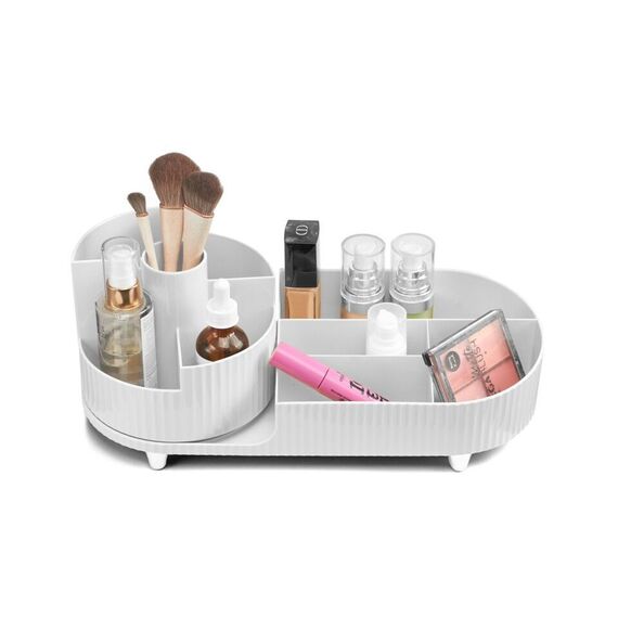 Gillian Jones - Large table organizer with swivel function - White - Large / Home and Kitchen Αποθήκευση Σπίτι & Κουζίνα