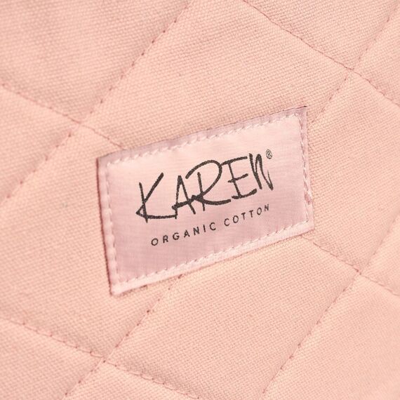 Karen - Toilet bag with handle - Nude quilt / Beauty Αξεσουάρ Ομορφιάς Γυναικεία Περιποίηση