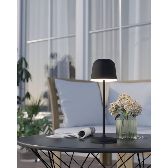 EGLO - MANNERA TABLE LAMP - Black - Height: 34 cm, Diameter: 11 cm / Home and Kitchen Φωτισμός Σπίτι & Κουζίνα