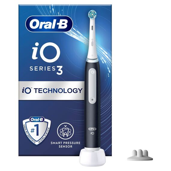 Oral-B - iO3S Matt Black Electric Toothbrush / Health and Personal Care Υγιεινή Στόματος Προσωπική Φροντίδα