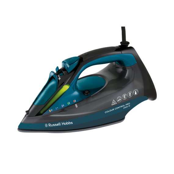 Russell Hobbs - Colour Control Pro Iron - Black & Blue / Home and Kitchen Appliances Home & Kitchen