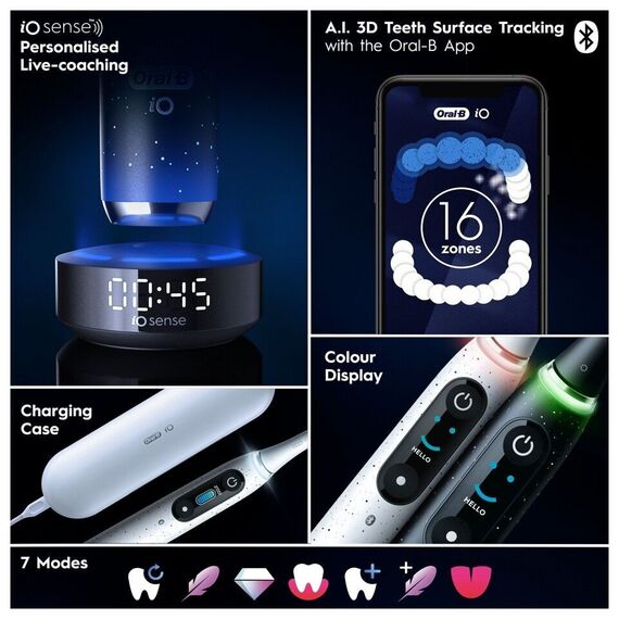 Oral-B - iO10 Cosmic Black Electric Toothbrush / Health and Personal Care Υγιεινή Στόματος Προσωπική Φροντίδα