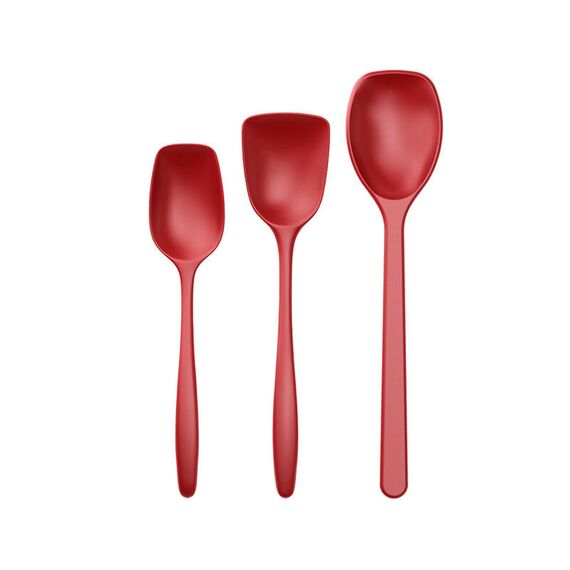Rosti - NEW Classic kitchen spoons, Set of 3 - Red / Home and Kitchen Κουζίνα Σπίτι & Κουζίνα