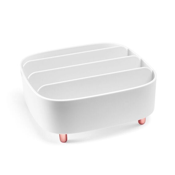Gillian Jones - Table organizer with 4 compartments - White / Home and Kitchen Αποθήκευση Σπίτι & Κουζίνα