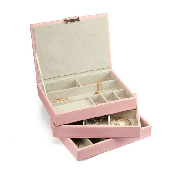 Gillian Jones - Multilayer Jewelry Box - Cream - Rosa / Home and Kitchen Storage Home & Kitchen