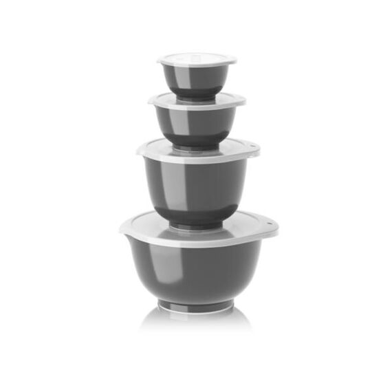 Rosti - NEW Margrethe bowls, Set of 4 + lids -  Carbon black / Home and Kitchen Κουζίνα Σπίτι & Κουζίνα