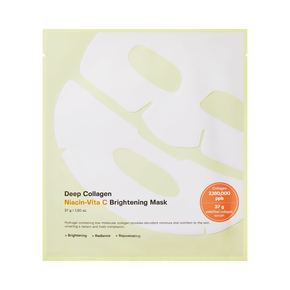 Sungboon Editor - Deep Collagen Niacin Vita C Brightening Mask - 1 pcs. / Beauty Πρόσωπο Περιποίηση Προσώπου